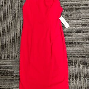 Calvin Klein One Shoulder Pink Dress